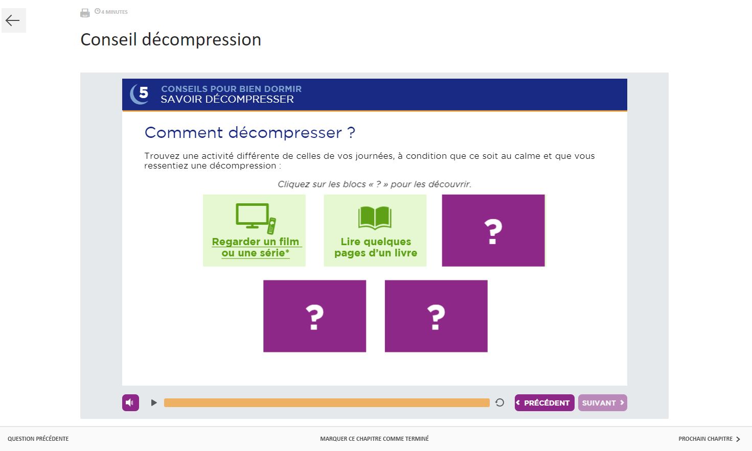 e-learning-MySommeil